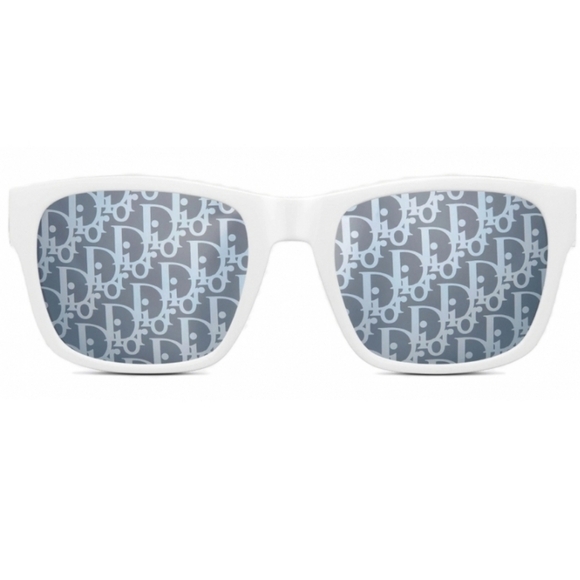 Dior Other - Christian Dior B23 S2F White Monogram Logo Sunglasses New in Box!